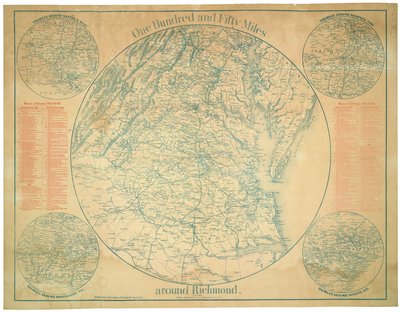 Sataviisikymmentä mailia Richmondin ympärillä tekijältä Charles Magnus