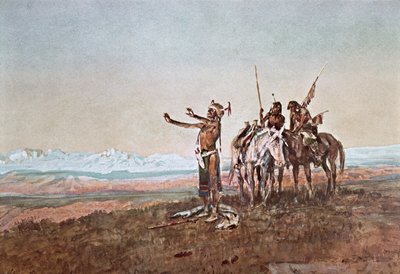 aKutsumus aurinkoon tekijältä Charles Marion Russell