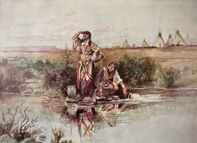 "Meidän soturimme palaavat" tekijältä Charles Marion Russell