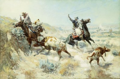 Range Mother, 1908 tekijältä Charles Marion Russell