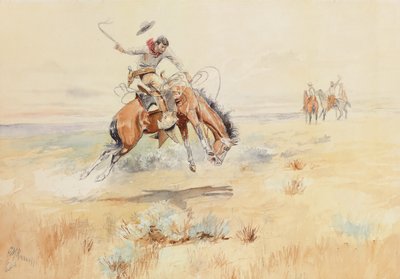 Bronco Buster, 1894 tekijältä Charles Marion Russell