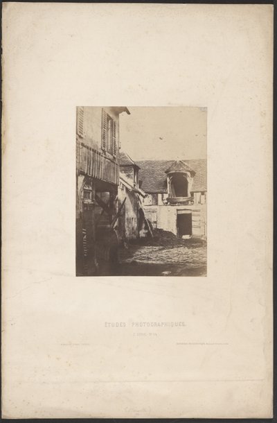 [Cour de ferme] / [Maalaistalon piha] tekijältä Charles Marville