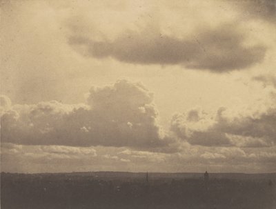 Sky Study, 1855-56. tekijältä Charles Marville