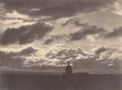 Sky Study, 1855-56. tekijältä Charles Marville