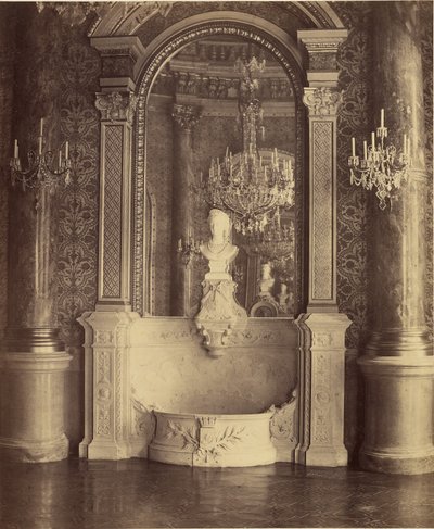 [Palatsin sisätilat, luultavasti Hotel de Ville, Pariisi] tekijältä Charles Marville