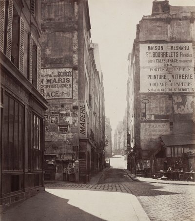 Rue Saint-Jacques,1864-ennen helmikuuta 1867 (kuva) tekijältä Charles Marville