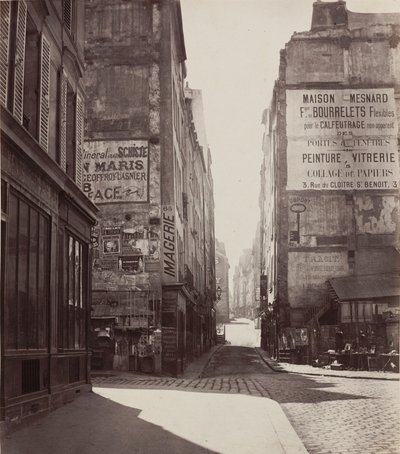 Rue Saint-Jacques, 1864 - ennen helmikuuta 1867. tekijältä Charles Marville