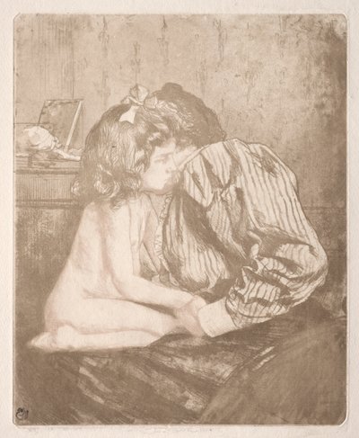 Confidences, vuodelta A New Sentimental Education, 1901. tekijältä Charles Maurin