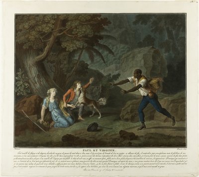 Yö, levy 1 alkaen Paul et Virginie tekijältä Charles Melchior Descourtis