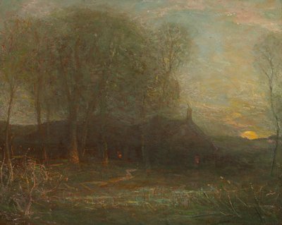 Harvest Moon, n. 1908. tekijältä Charles Melville Dewey