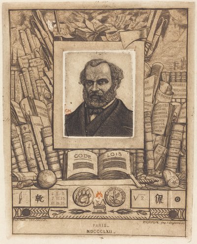 Armand Guéraud tekijältä Charles Meryon