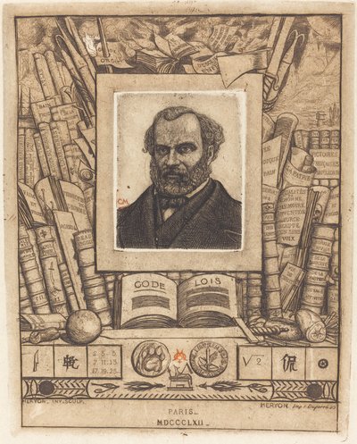 Armand Gueraud tekijältä Charles Meryon