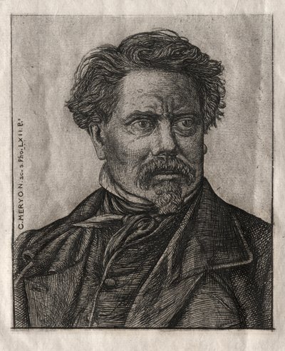 Benjamin Fillon, Kirjeiden mies, 1862. tekijältä Charles Meryon