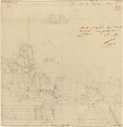 College Henri IV tekijältä Charles Meryon
