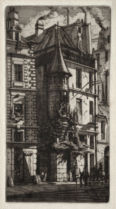 Pariisin etsaukset: Talo tornilla, Weavers