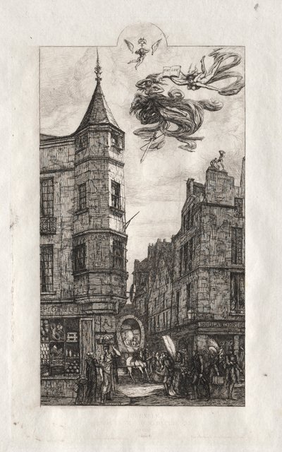 Pariisin etsaukset: Turret, rue de l