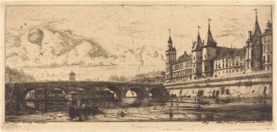 Pont-au-Change, Pariisi tekijältä Charles Meryon