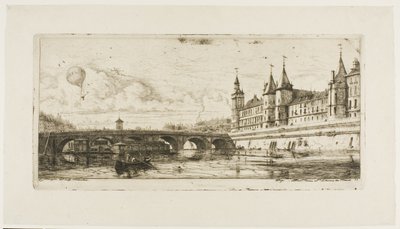 Pont au Change, Pariisi tekijältä Charles Meryon