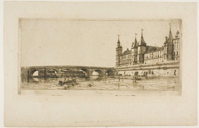 Pont au Change, Pariisi tekijältä Charles Meryon