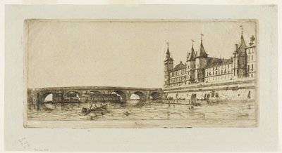 Pont au Change, Pariisi tekijältä Charles Meryon