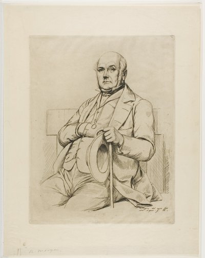 Muotokuva Casimir tarinasta tekijältä Charles Meryon