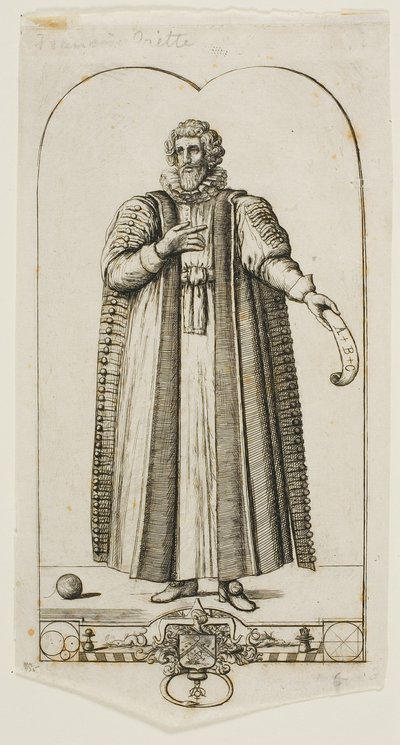 François Vieten muotokuva tekijältä Charles Meryon