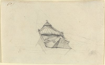 Seine-vene "Le Pont-au-Changelle" tekijältä Charles Meryon