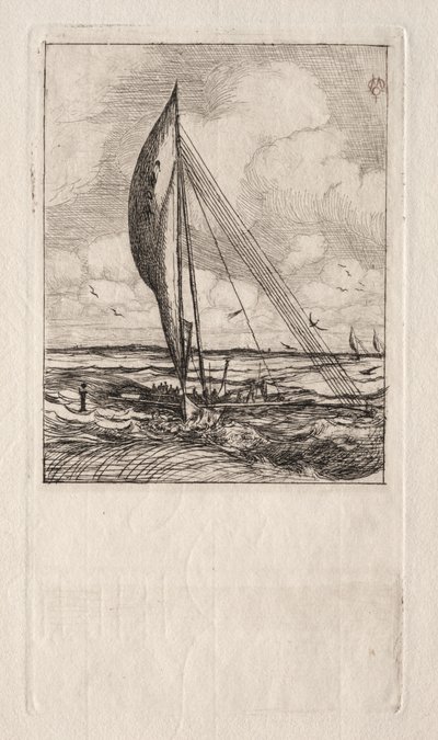 Swift Sailing Proa, Mulgraven saaristo, Oseania tekijältä Charles Meryon