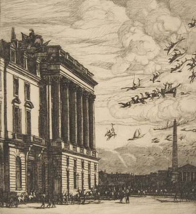 Admiraliteetti, Pariisi, 1865. tekijältä Charles Meryon