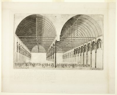 Palais de Justicen etuhuone, Pariisi tekijältä Charles Meryon