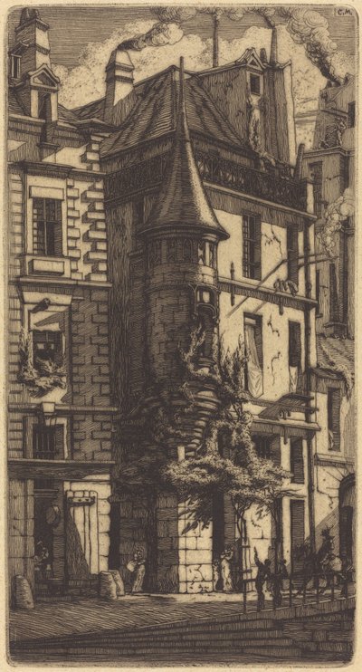 Torni Rue de la Tixéranderiellä, Pariisissa (talo, jossa on torni, Weavers