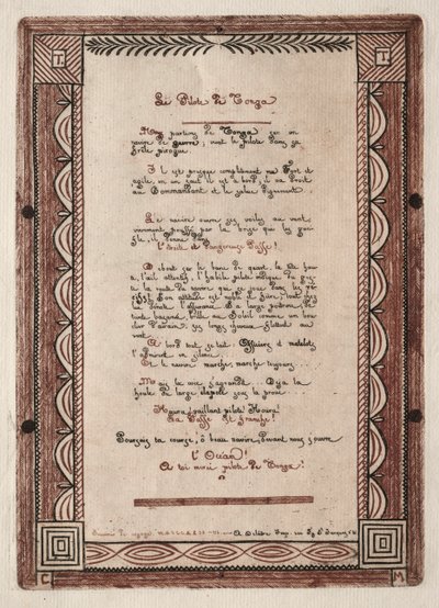 Jakeita Tongan lentäjälle, 1856. tekijältä Charles Meryon