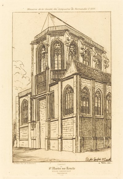 Chevet de St. Martin-sur-Renelle (L