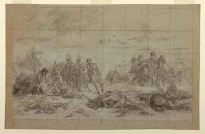 Tutkimus "Napoleon at Eylau" tekijältä Charles Meynier