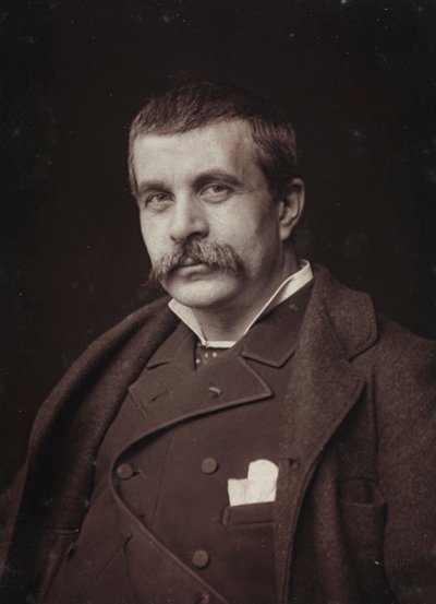 Taiteellinen ja elämäkerrallinen albumi, 5. vuosi, Salon 1885; muotokuva ranskalaisesta taidemaalari Jean-Jules-Antoine Lecomte du Nouÿsta (1842-1923) tekijältä Charles Michelez