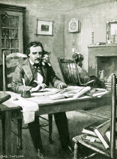 Poe töissä Catalinan silmän alla tekijältä Charles Mills Sheldon