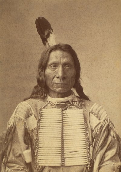 Mahpiya Luta Red Cloud, 1880. finlandès tekijältä Charles Milton Bell