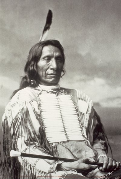Red Cloud Chief (1822-1909) 1880 (m/v kuva) tekijältä Charles Milton Bell