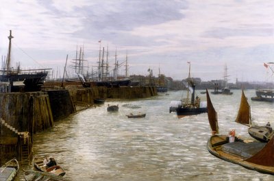 "Blackwall", 1872 tekijältä Charles Napier Hemy