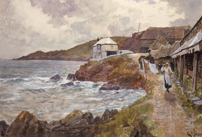 Rannikkokohtaus tekijältä Charles Napier Hemy