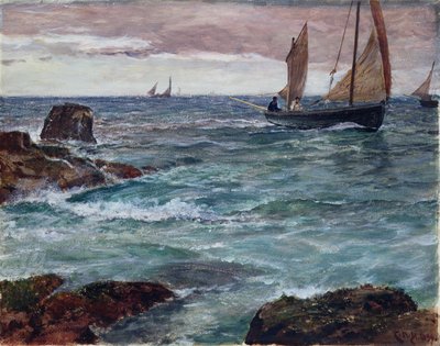 Paluumatkalla oleva tekijältä Charles Napier Hemy