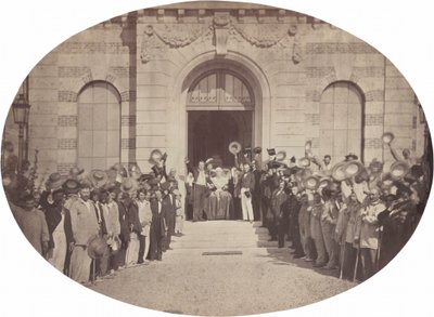 Asile Impérial de Vincennes: tervehdys keisarille 15. elokuuta 1859 (kuva) tekijältä Charles Nègre