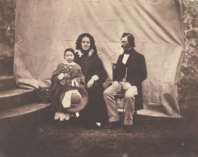 [Perheryhmä], 1854. tekijältä Charles Nègre