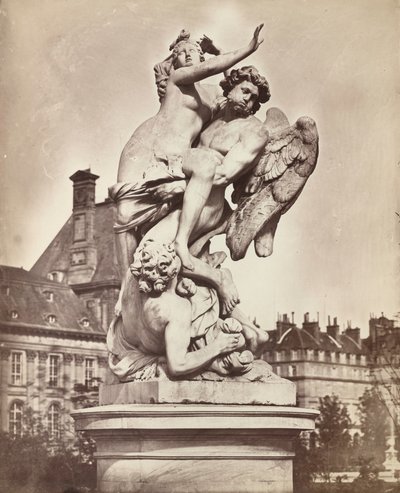 Tuileriesin patsas: G. Marsy ja A. Flamen: Boreas sieppaa Orythian,1859 (kuva). tekijältä Charles Nègre
