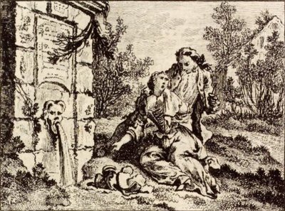 La Cruche tekijältä Charles Nicolas Cochin