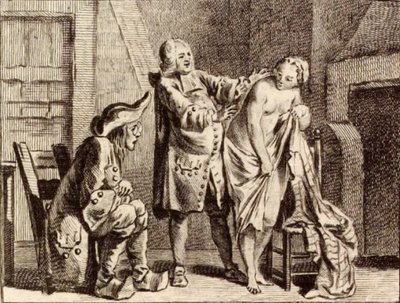 La Jument du compère Pierre tekijältä Charles Nicolas Cochin