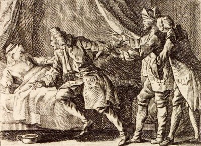 La Mandragore tekijältä Charles Nicolas Cochin