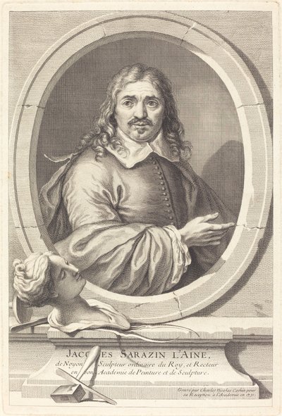 Jacques Sarazin vanhempi tekijältä Charles Nicolas Cochin I