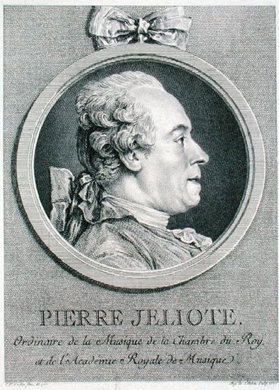 Pierre Jeliote (1713-97), kaiverrus Augustin de Saint-Aubin (1736-1807) 1771 (kaiverrus) tekijältä Charles Nicolas II (after) Cochin