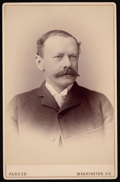 Tohtori James Milton Flintin muotokuva 1838-1919, 1887-1904. tekijältä Charles Parker